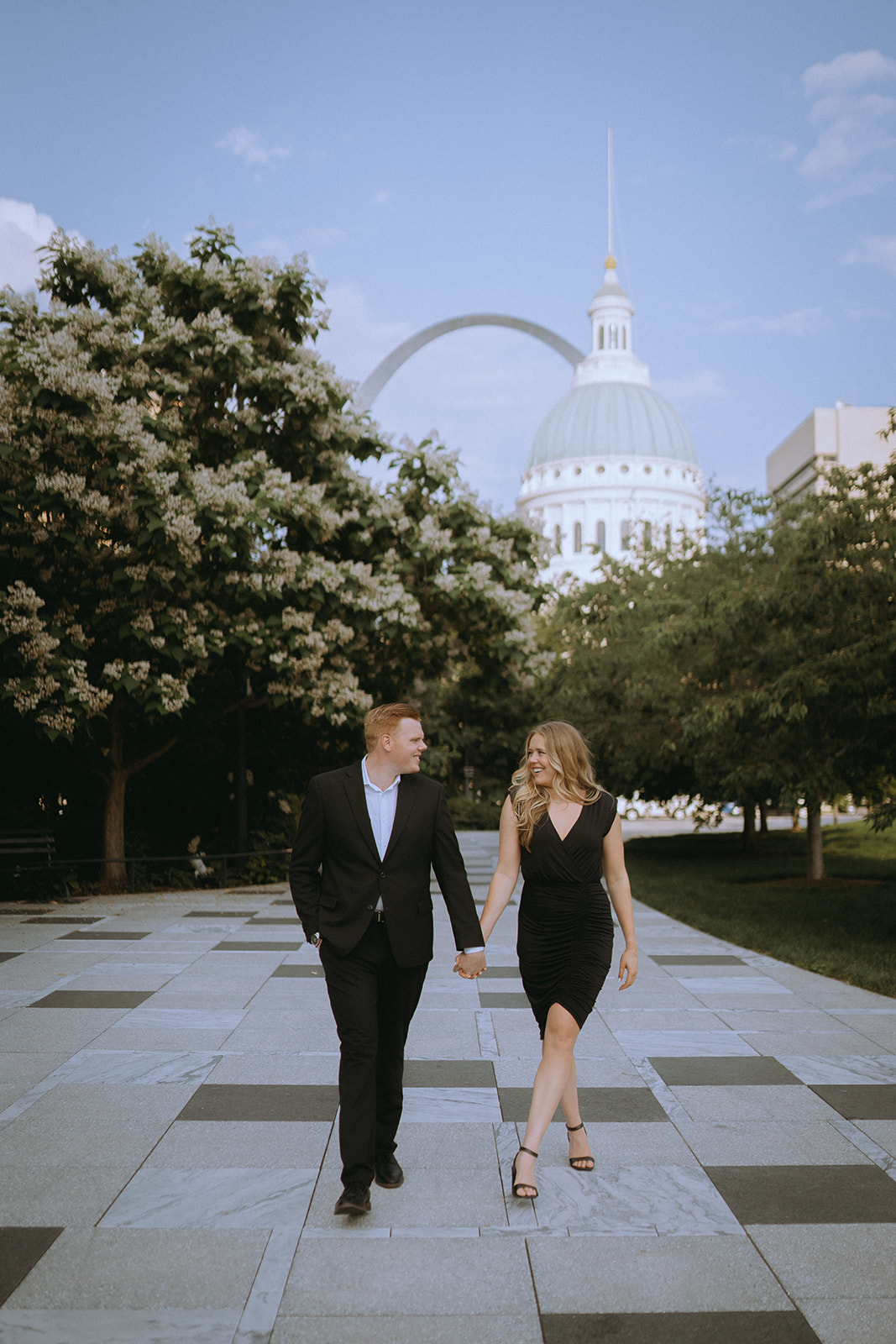 St. Louis Engagement Session at The Last Hotel + Union Station