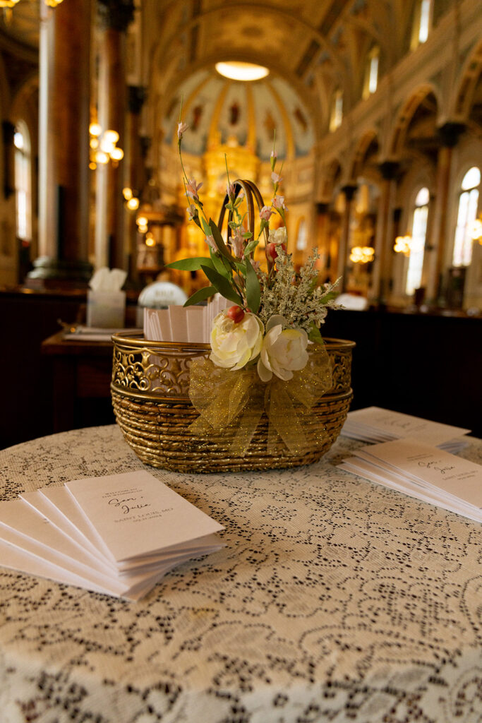 Julia & Sam’s Editorial Catholic St. Louis Wedding at Marriott Grand St. Louis