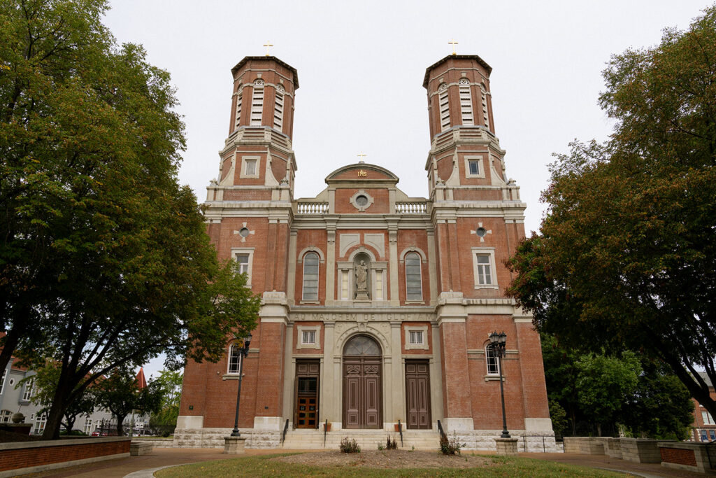 stunning ceremony church