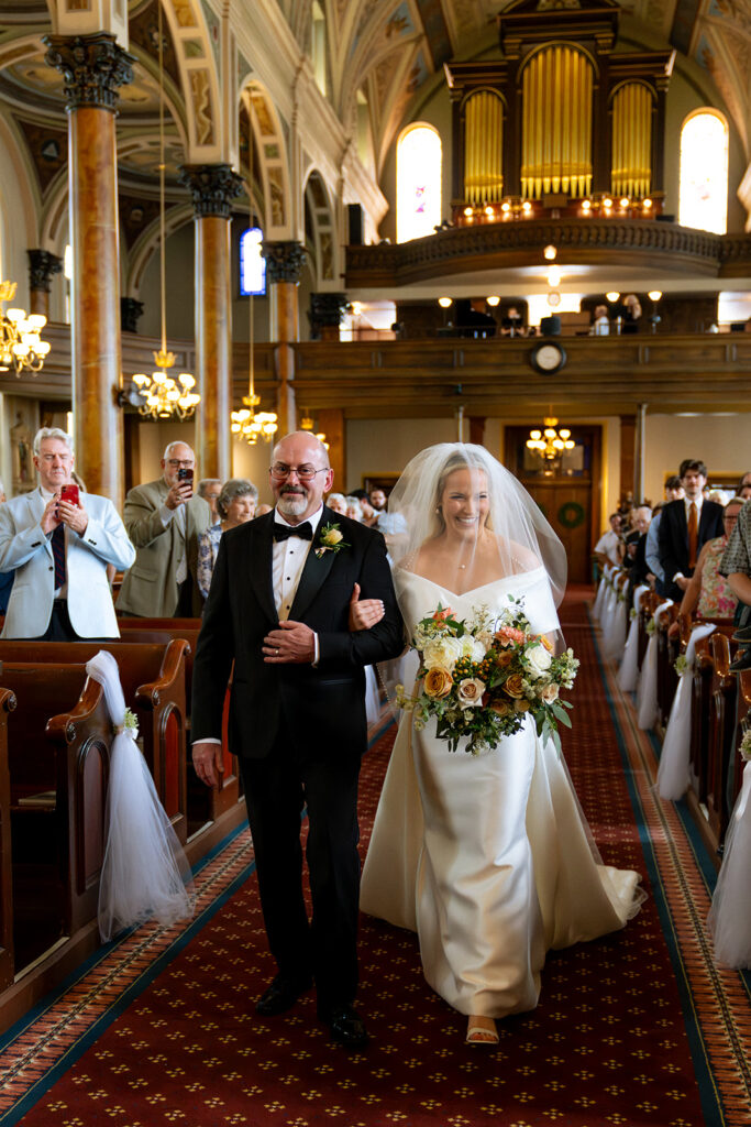 Julia & Sam’s Editorial Catholic St. Louis Wedding at Marriott Grand St. Louis