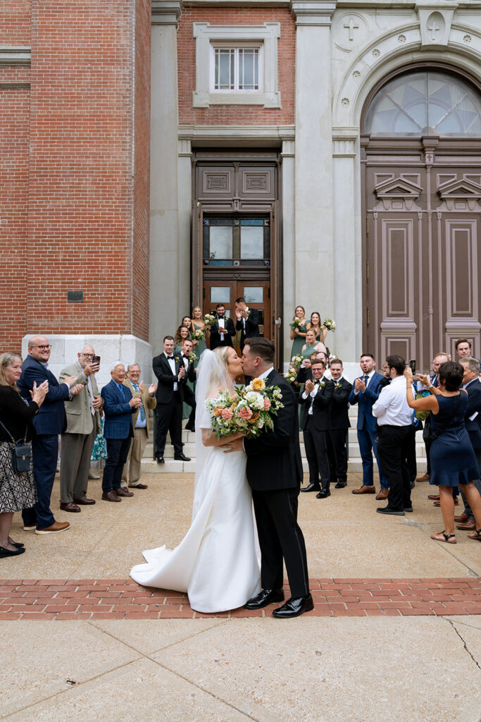 Julia & Sam’s Editorial Catholic St. Louis Wedding at Marriott Grand St. Louis