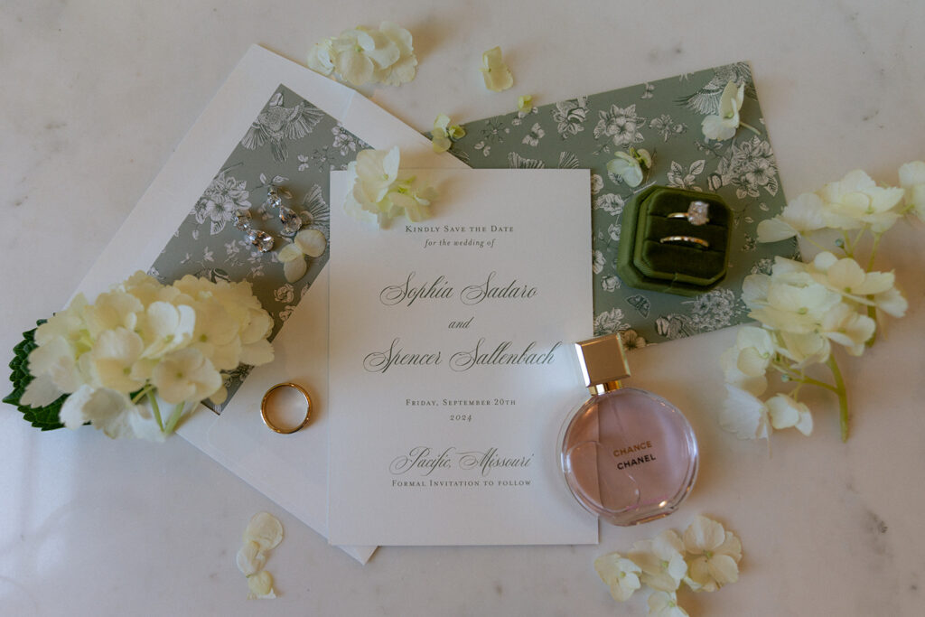 cute editorial wedding details 