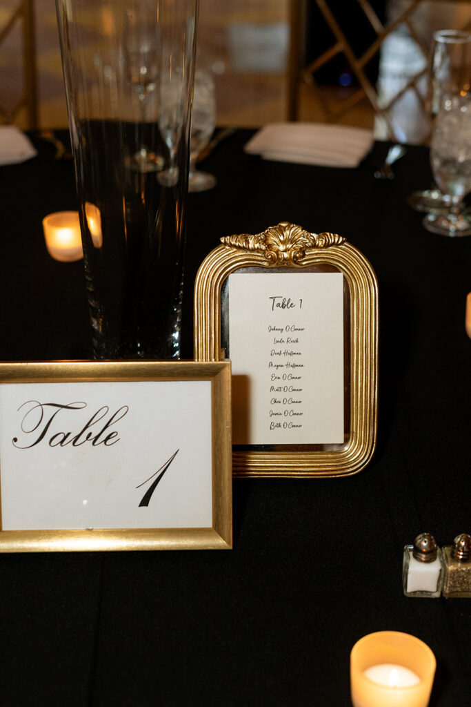 stunning and elegant reception details
