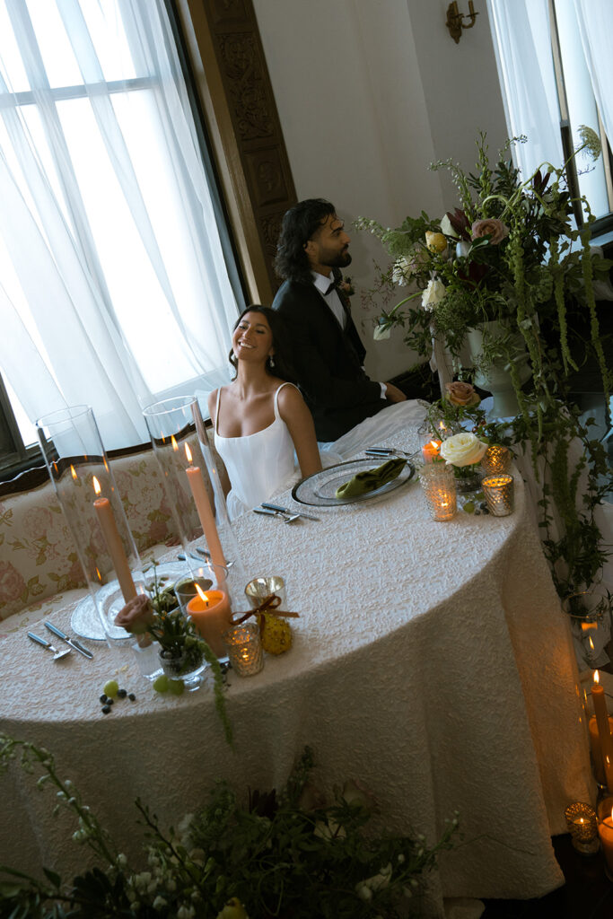 cute couple at their dream st. louis summer wedding
