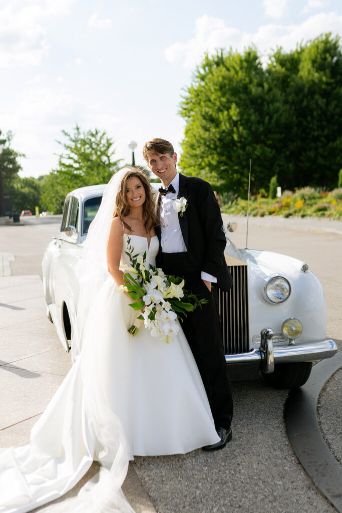 cute film bridal portraits