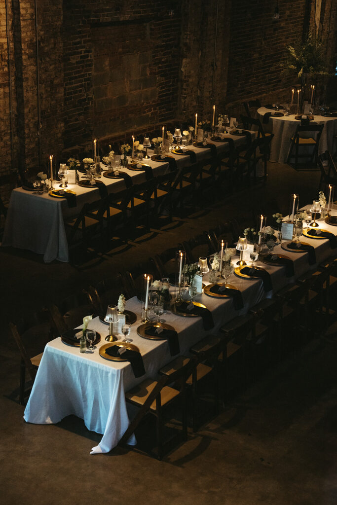 stunning wedding reception details 