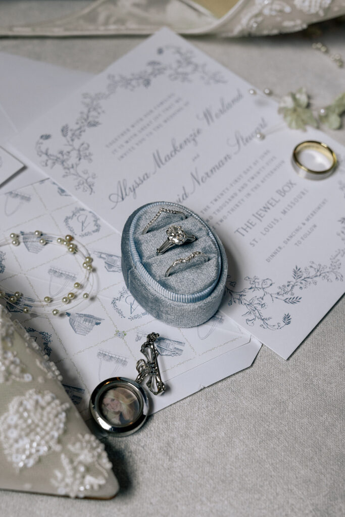 stunning picture of the wedding rings