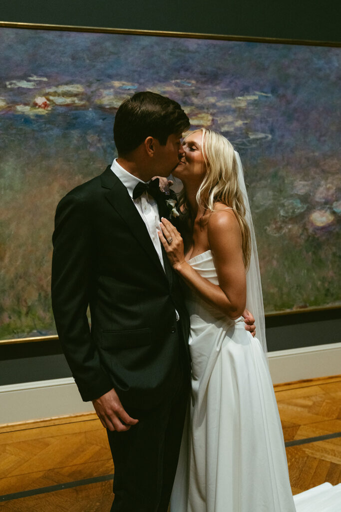 cute couple at their dream st. louis wedding
