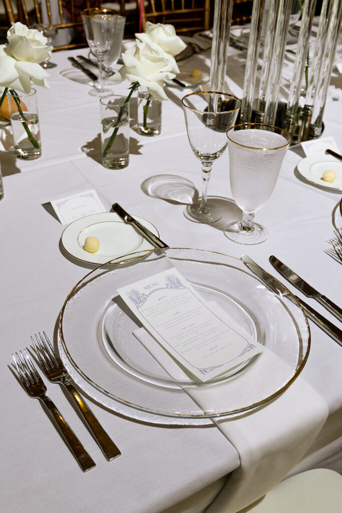 stunning reception details