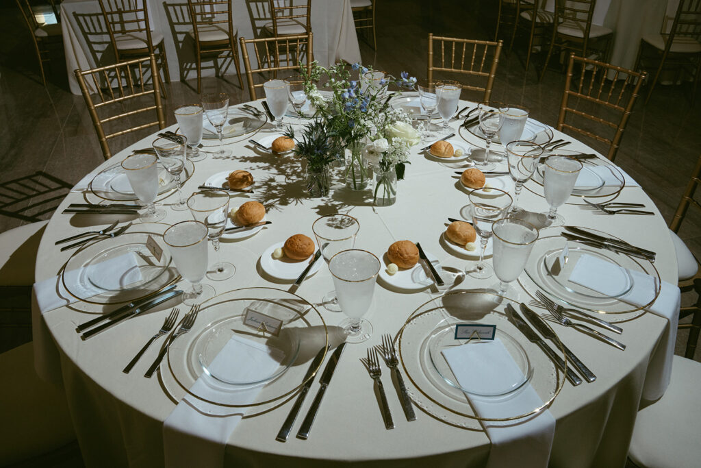 elegant wedding reception decor