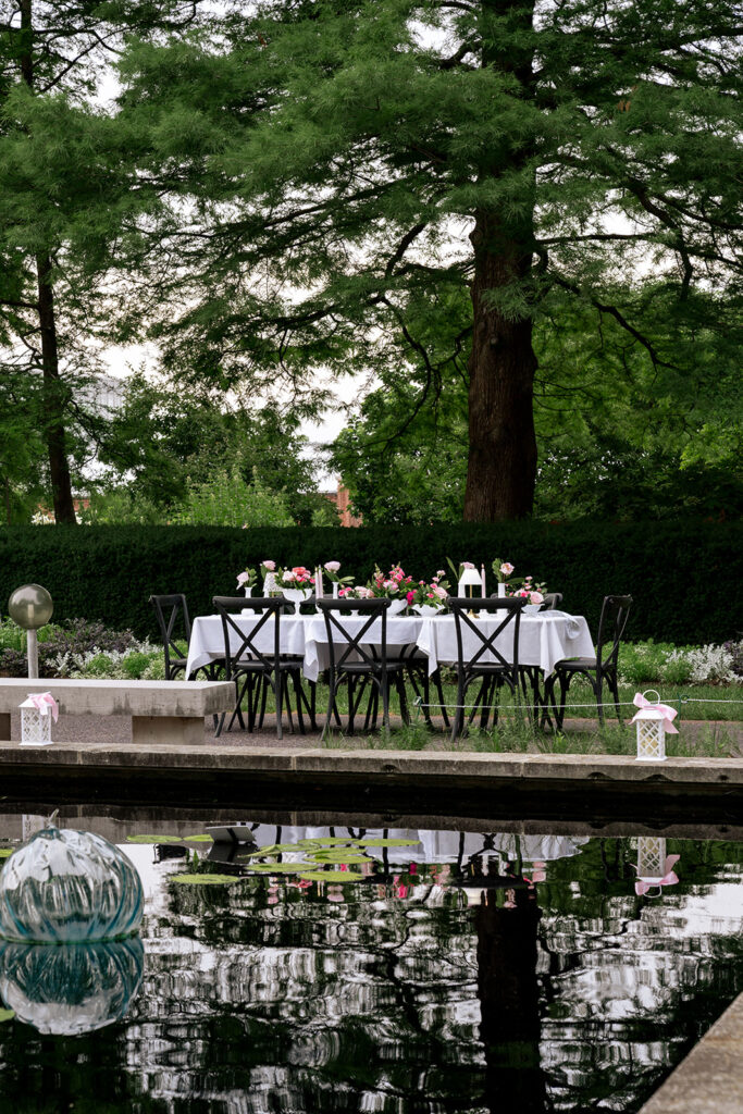 elegant and timeless reception decor 