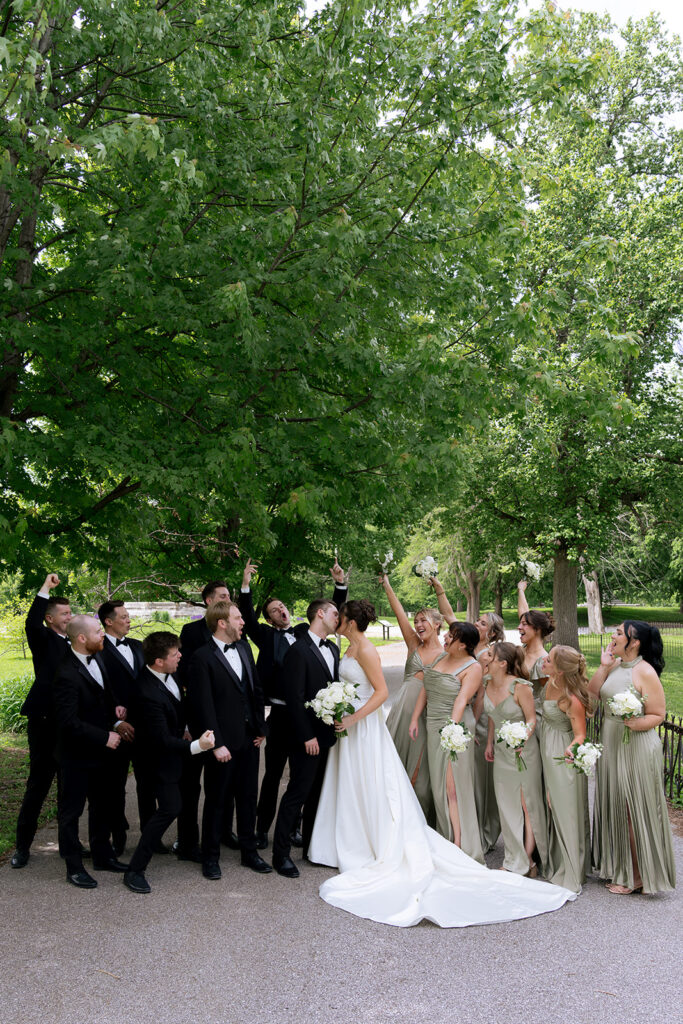 Tess & Jack’s Elegant Wedding at 612 North with St. Louis Arch Views