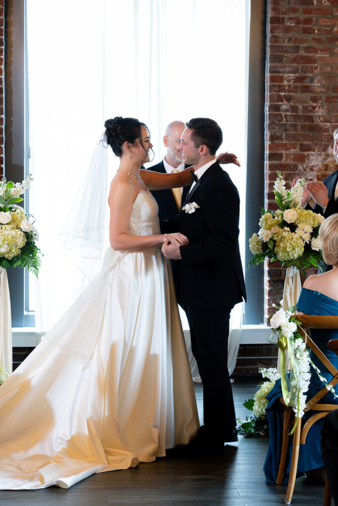 Tess & Jack’s Elegant Wedding at 612 North with St. Louis Arch Views