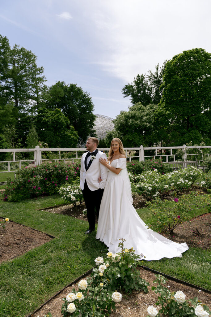 cute couple before heading to the ceremony