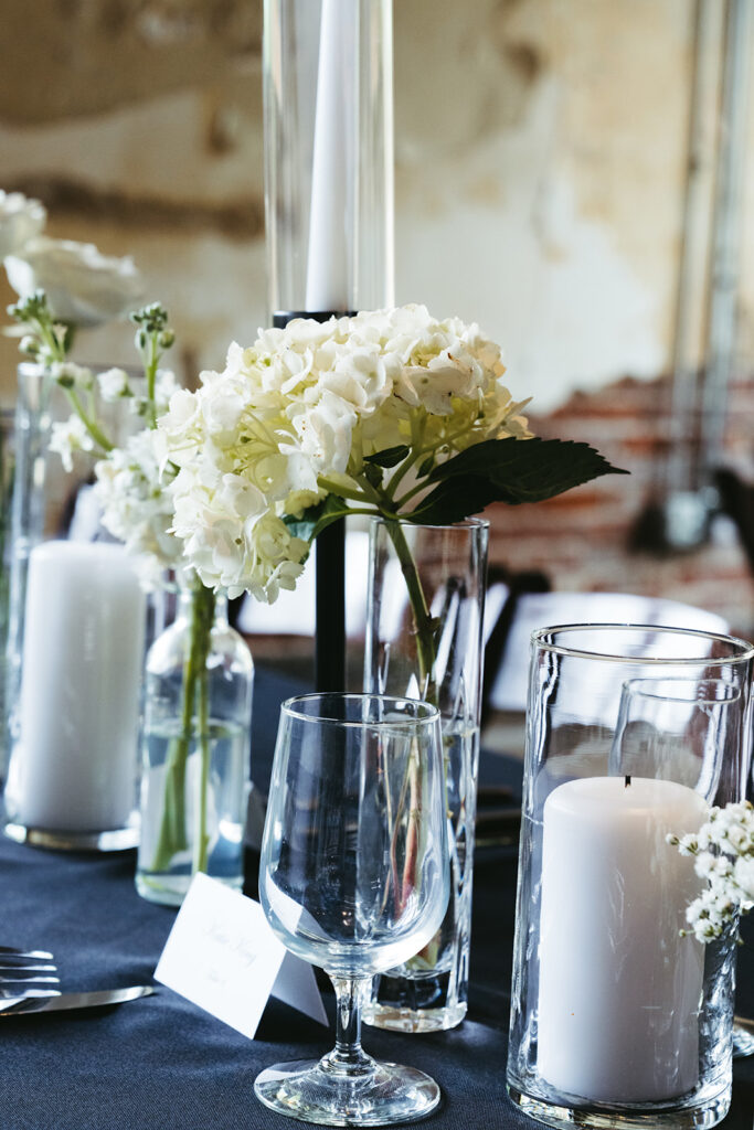 stunning florals at the reception