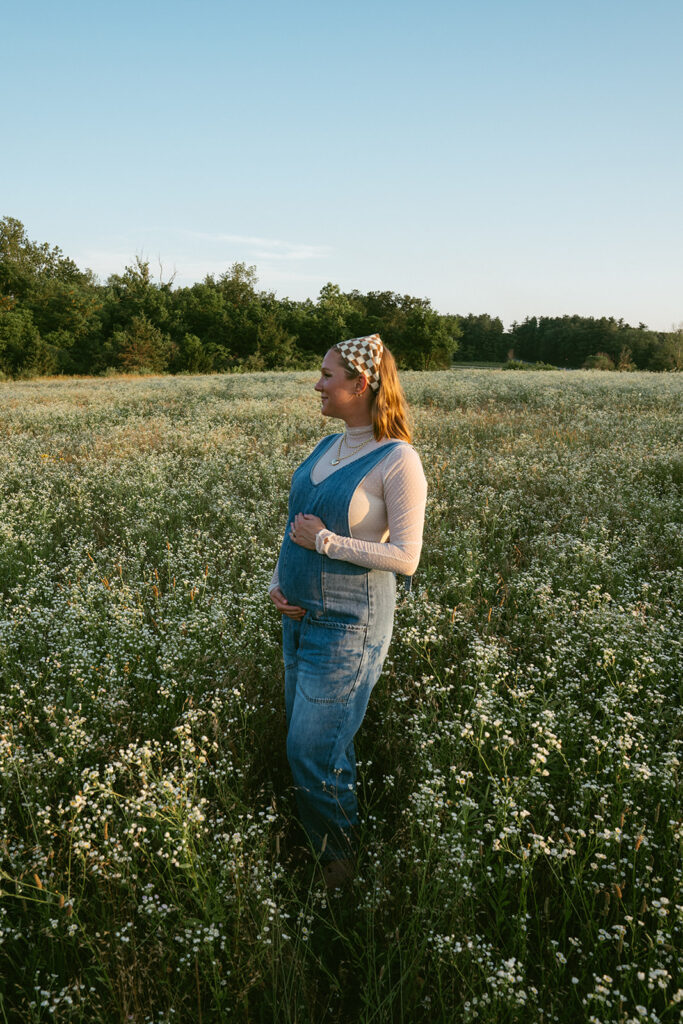 golden hour photoshoot in Missouri