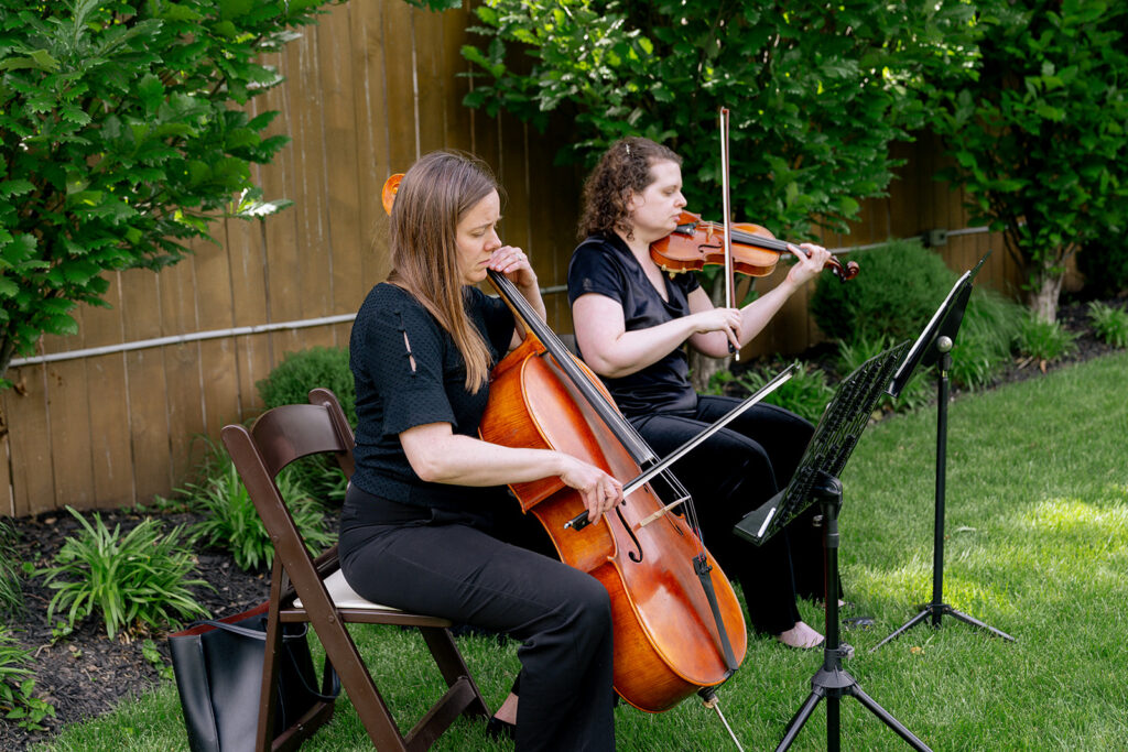 live music at the ceremony