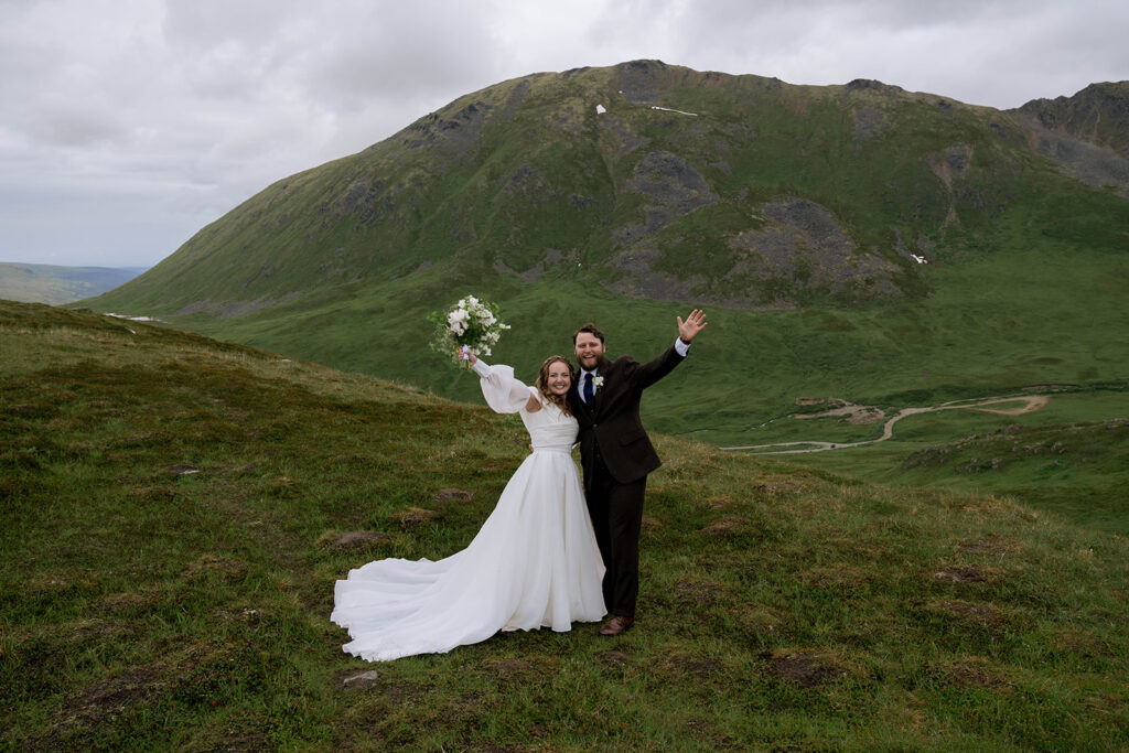 Nate & Keil’s Romantic Hatcher’s Pass Wedding with Misty Mountain Views