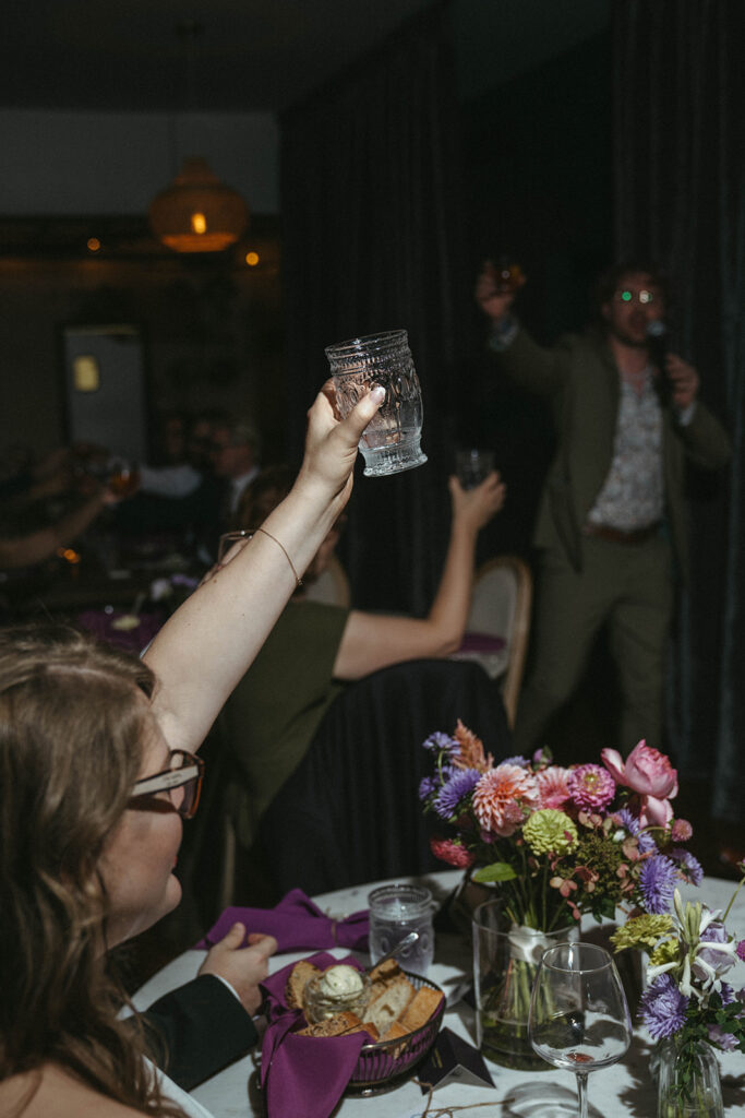 fun wedding reception party