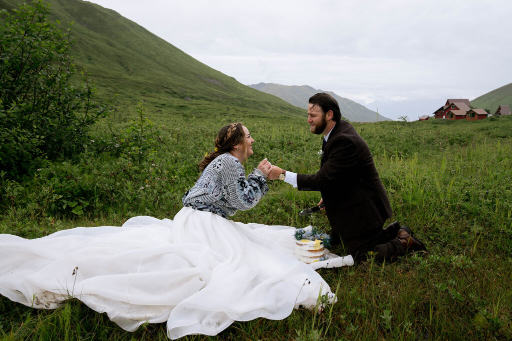 Nate & Keil’s Romantic Hatcher’s Pass Wedding with Misty Mountain Views