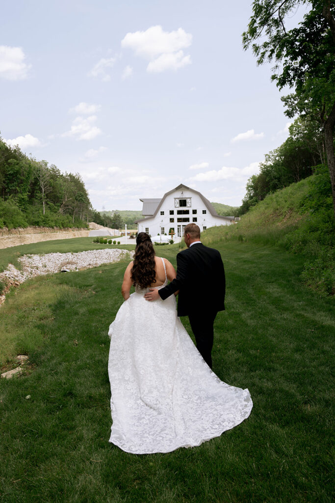 happy couple at their dream wedding day