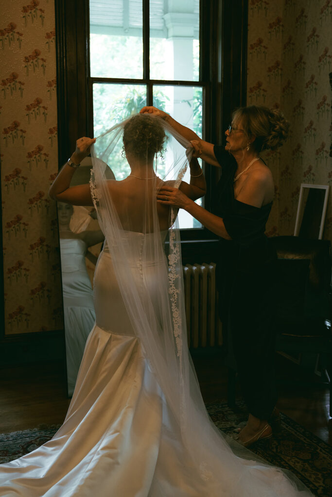 stunning picture of the bride