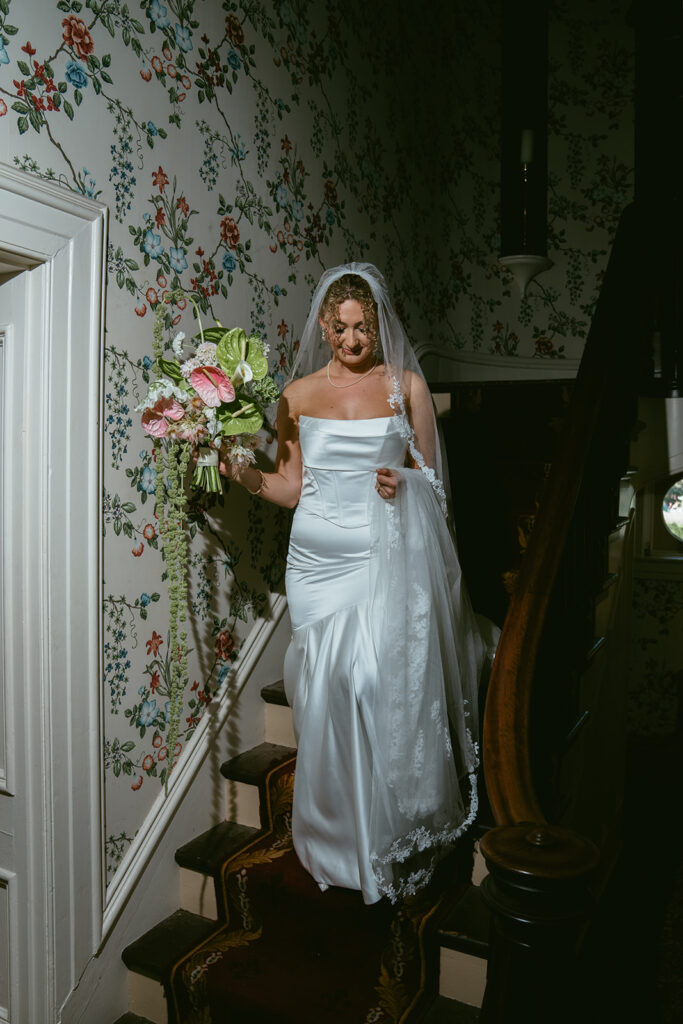 fun bridal portraits in st. louis