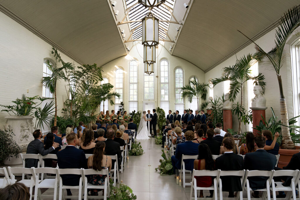 stunning picture of the wedding ceremony
