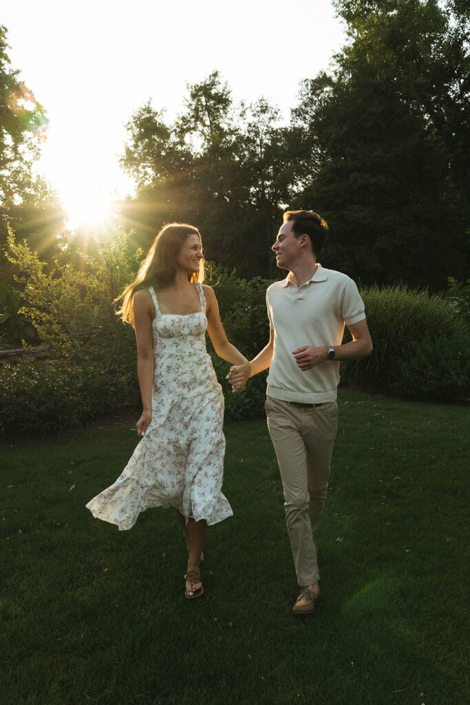 golden hour photoshoot in st. louis