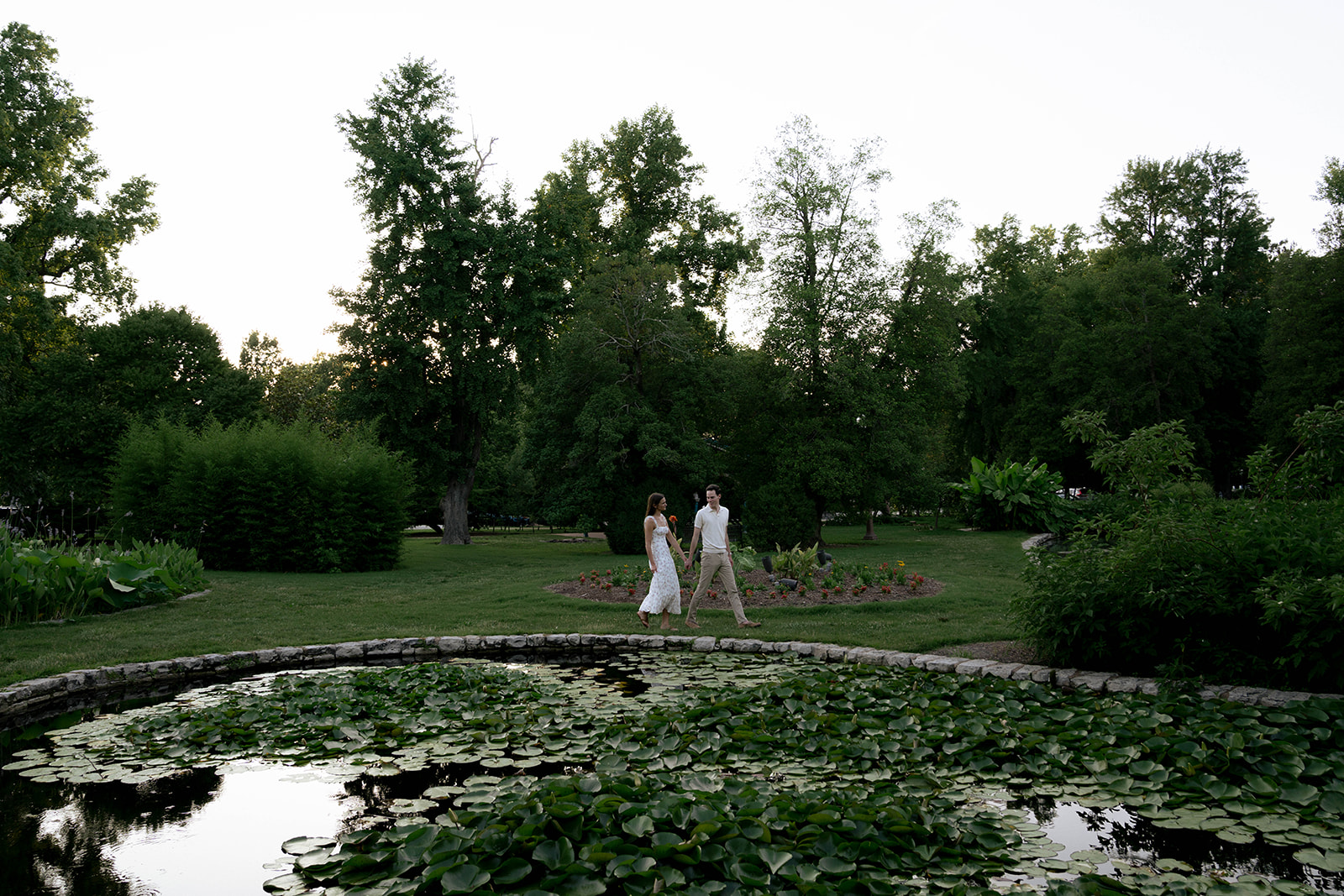 Cinematic Central Library Engagement Photos with Liz & Graylon