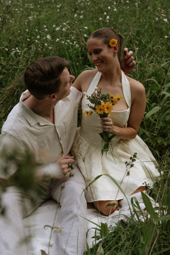 romantic and timeless engagement photos