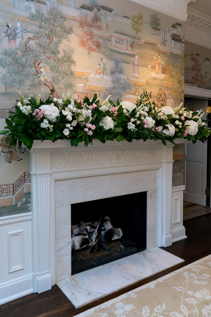 stunning details at the reception 