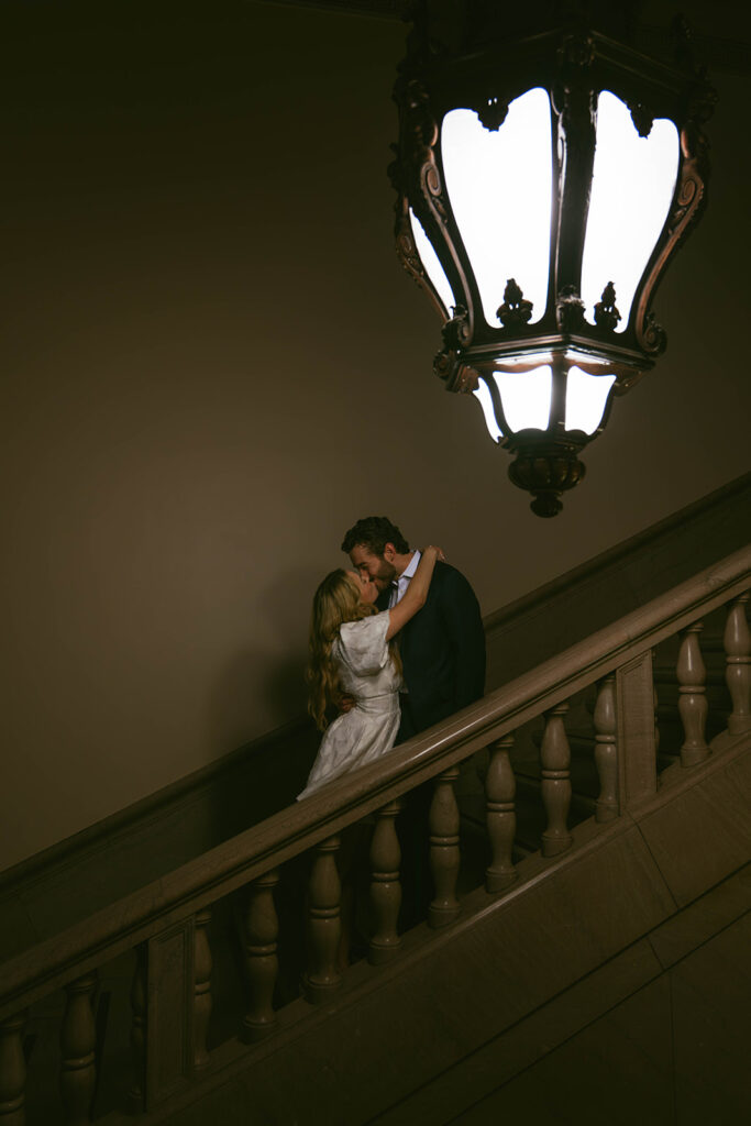 Timeless engagement photos in St. Louis