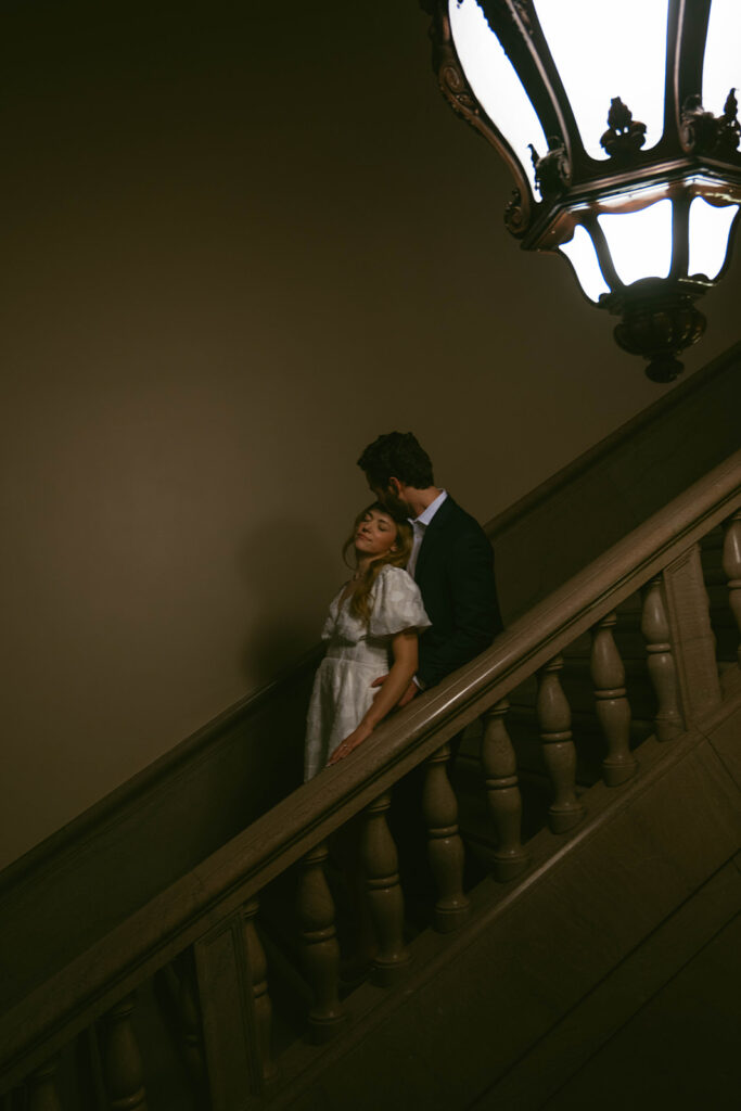 Editorial & Playful: Caitlin & Andrew’s Downtown St. Louis Engagement Session