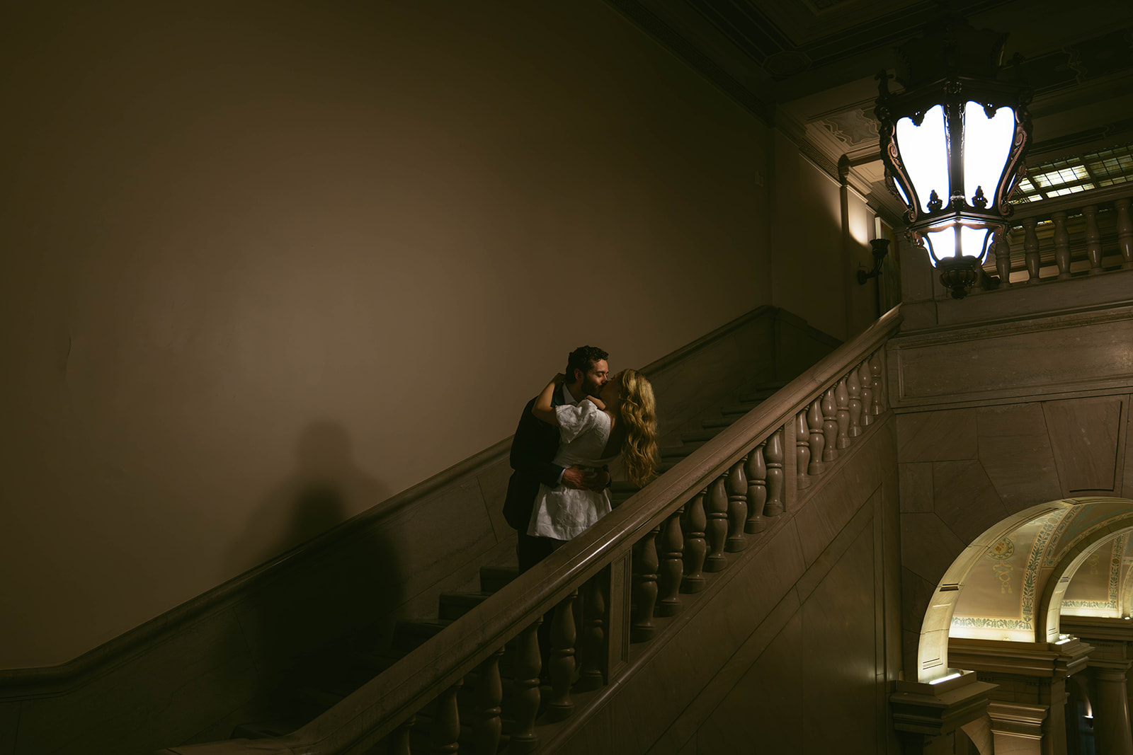 Editorial & Playful: Caitlin & Andrew’s Downtown St. Louis Engagement Session
