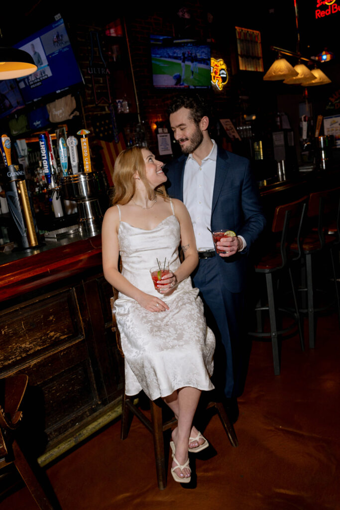 fun couple portraits in st. louis