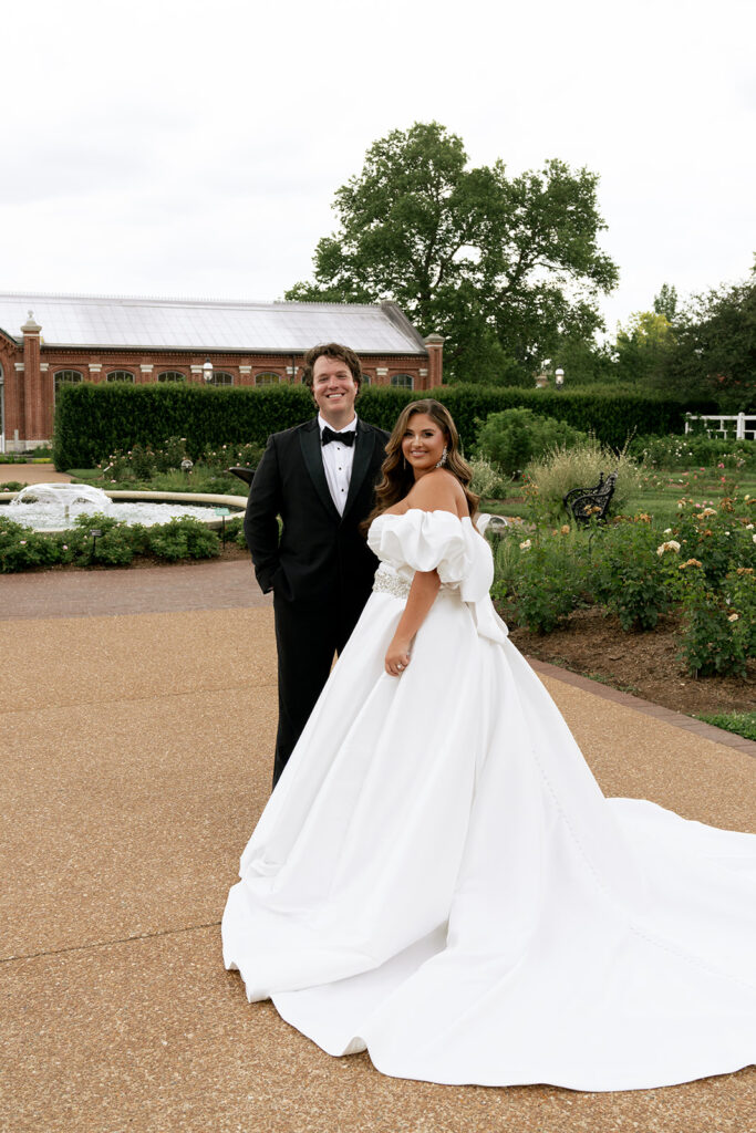 Grace & Jonathan’s Dreamy Wedding at Missouri Botanical Garden