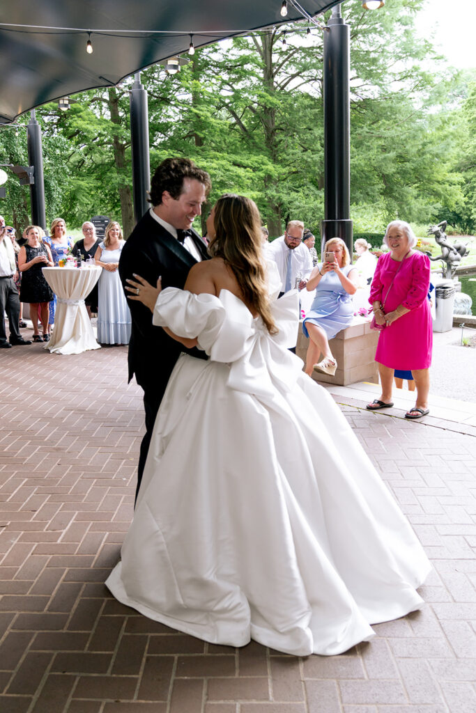 Grace & Jonathan’s Dreamy Wedding at Missouri Botanical Garden