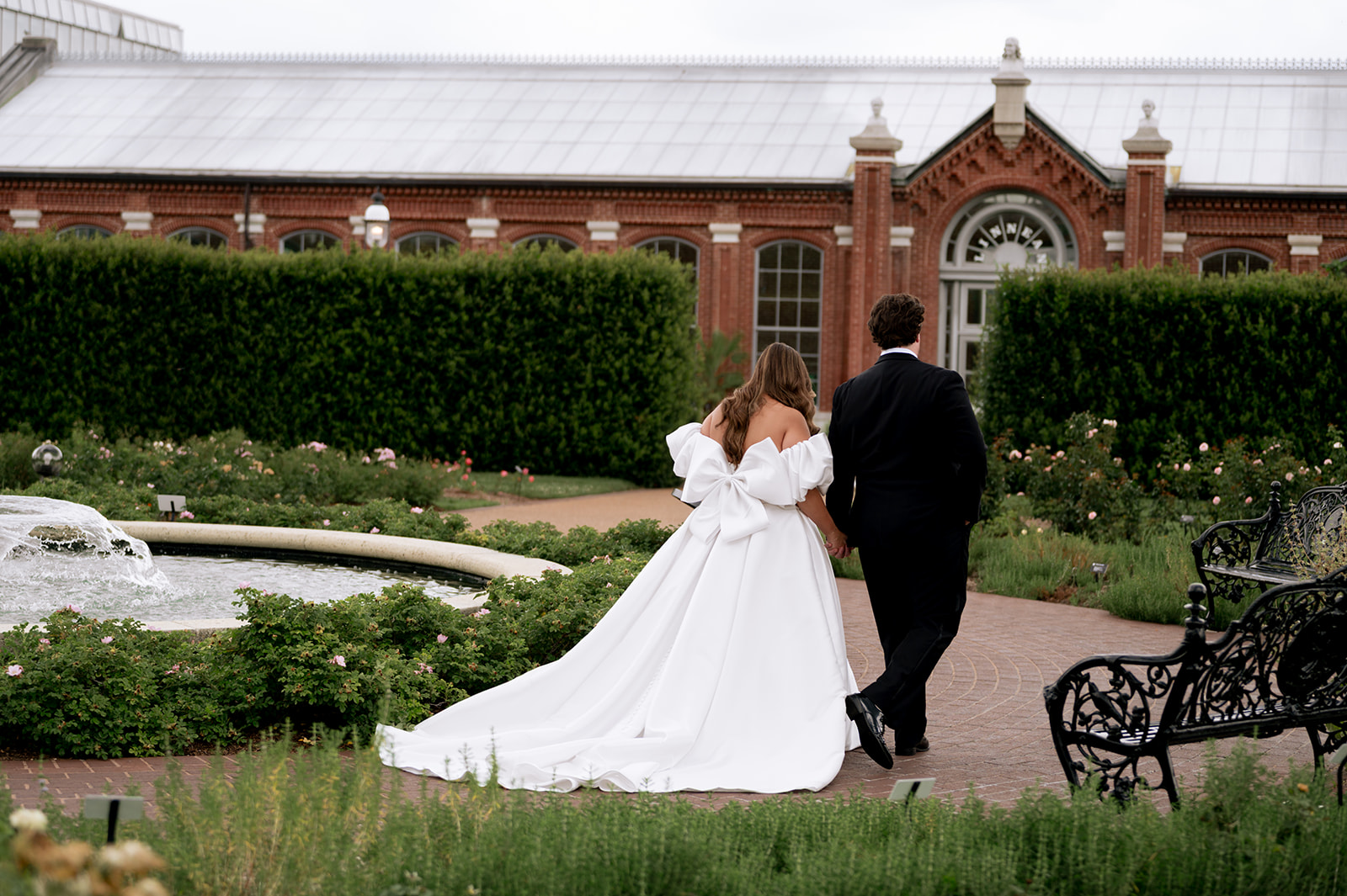 Grace & Jonathan’s Dreamy Wedding at Missouri Botanical Garden