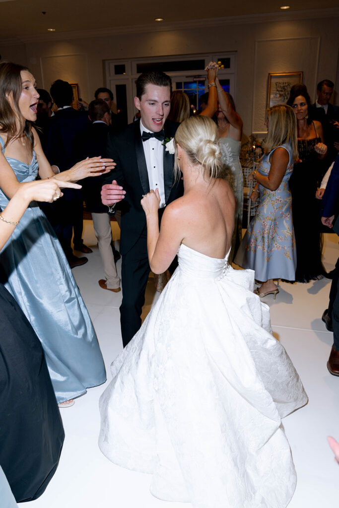 fun and lively reception party in st. louis