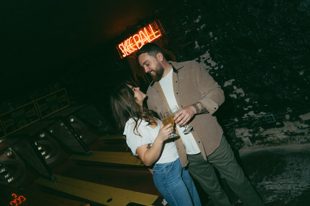 cute engagement session in st. louis