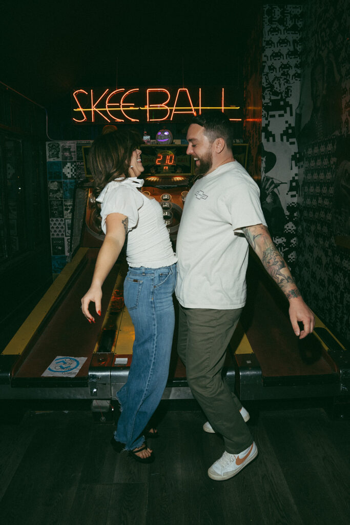 cute couple at their dream session