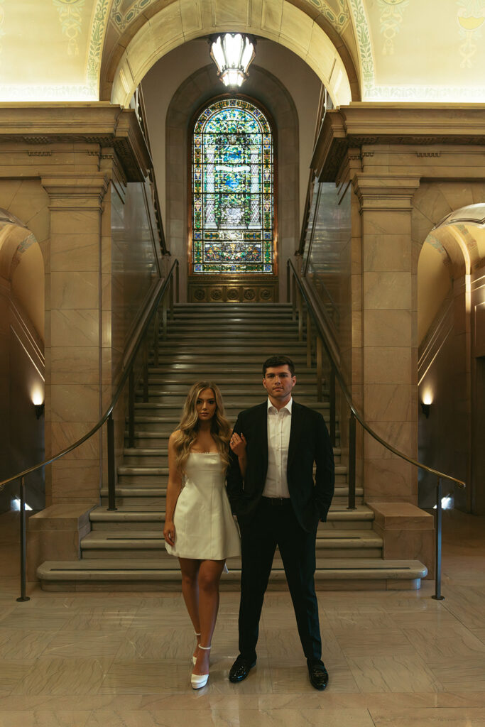 An Editorial Engagement Session at the St. Louis Central Library & Forest Park