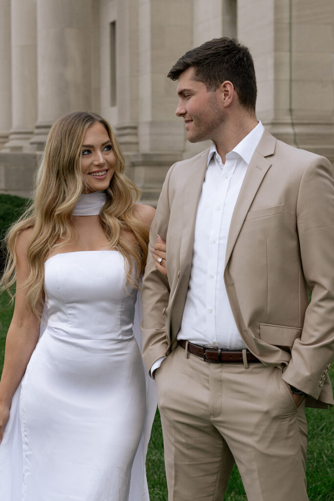 An Editorial Engagement Session at the St. Louis Central Library & Forest Park