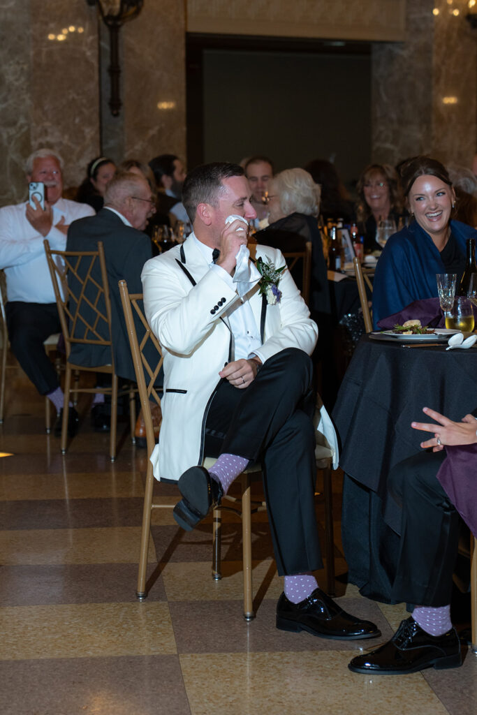 emotional wedding reception speeches