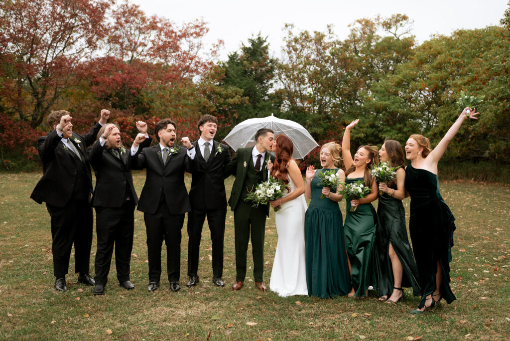 A Moody Fall Wedding at Greenhouse Two Rivers with a Cinematic Film Vibe
