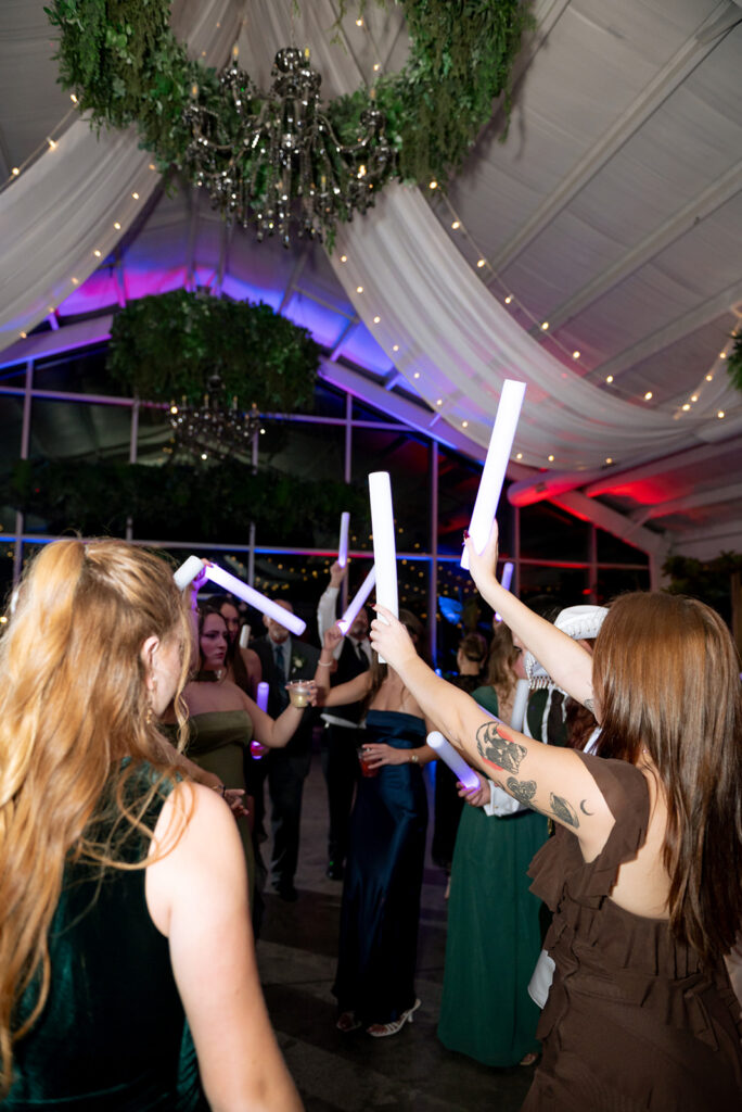 A Moody Fall Wedding at Greenhouse Two Rivers with a Cinematic Film Vibe