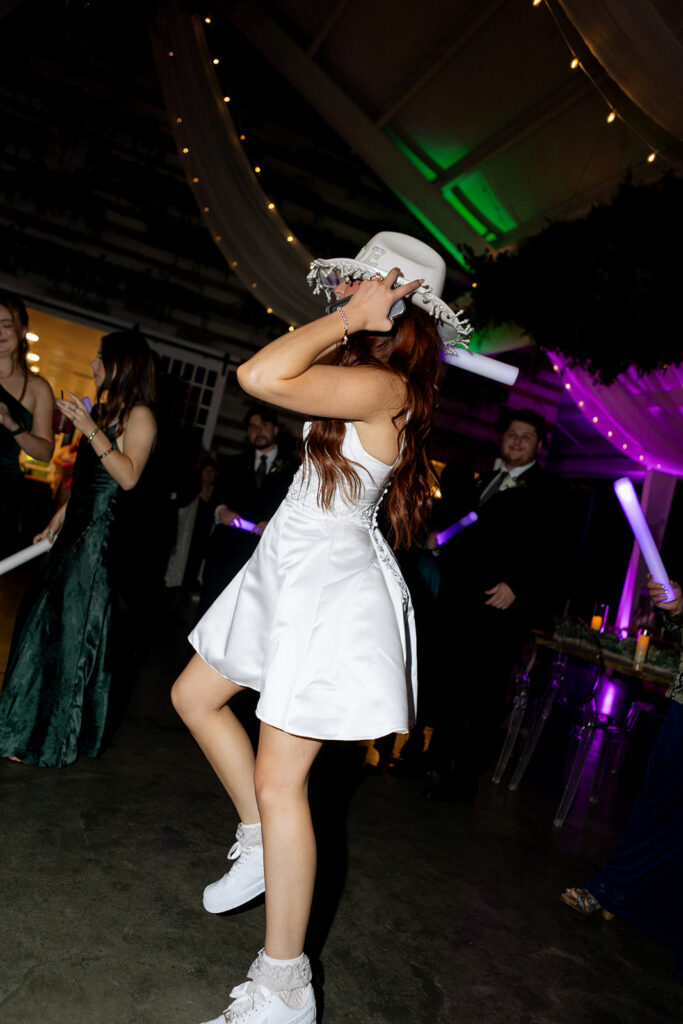 A Moody Fall Wedding at Greenhouse Two Rivers with a Cinematic Film Vibe