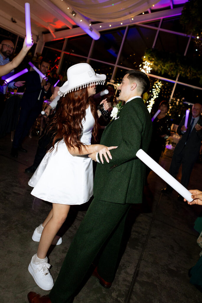 A Moody Fall Wedding at Greenhouse Two Rivers with a Cinematic Film Vibe