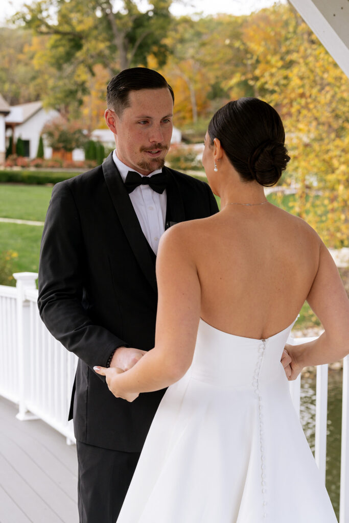 Elegant Fall Wedding at Knotting Hills | Megan & Tyler’s Garden Ceremony